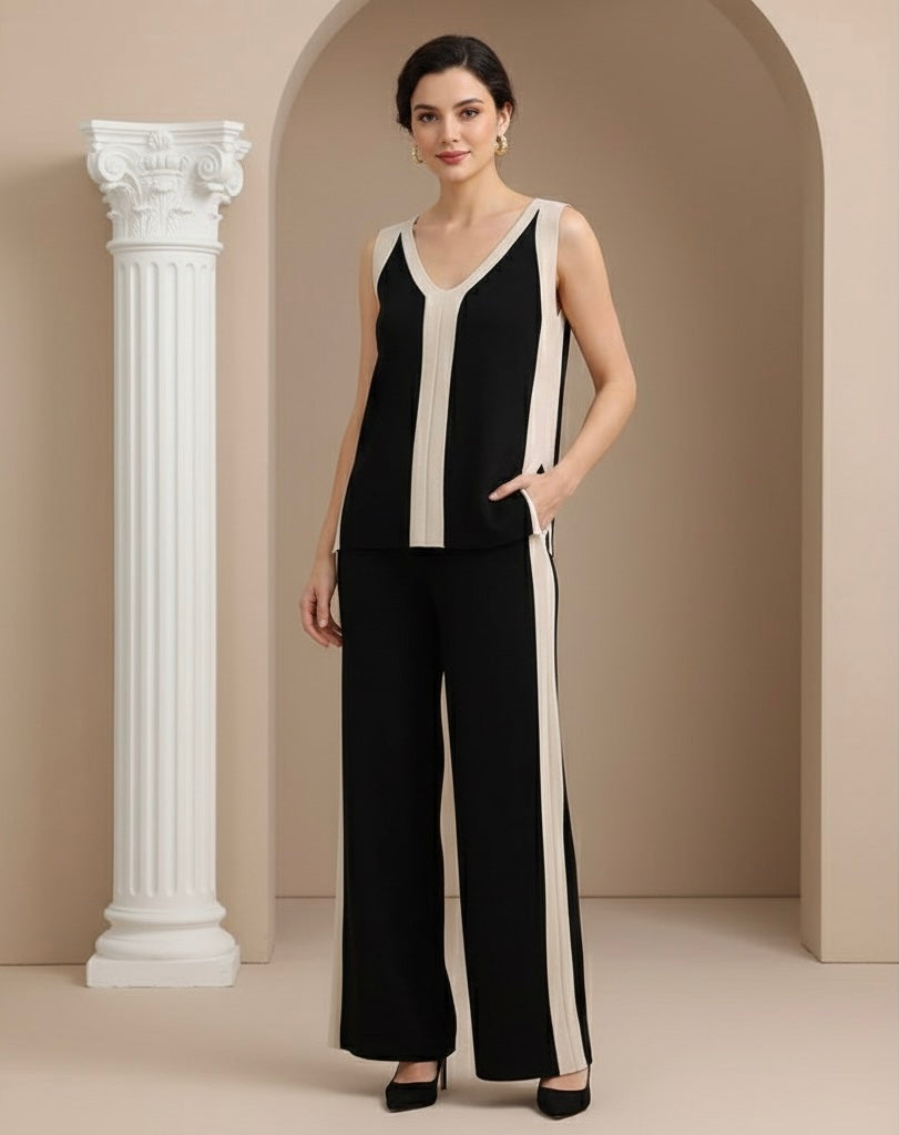 Conjunto calça e regata - Tricô de modal