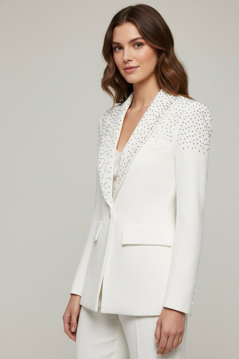 Blazer Alfaiataria Luxo Cristal