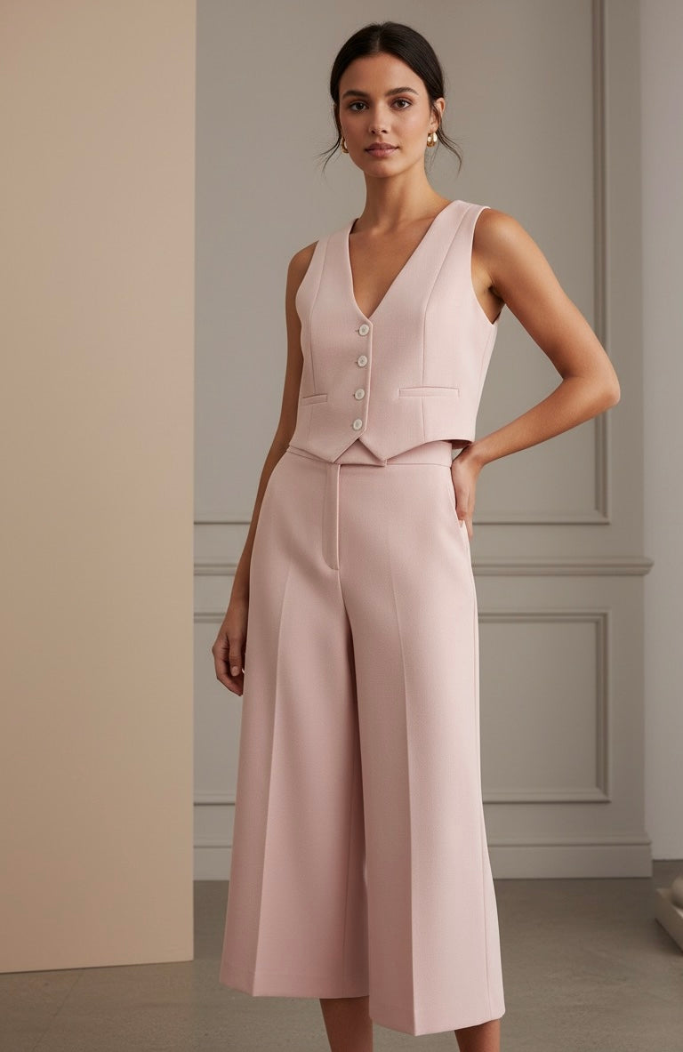 Conjunto Alfaiataria Colete e Calça