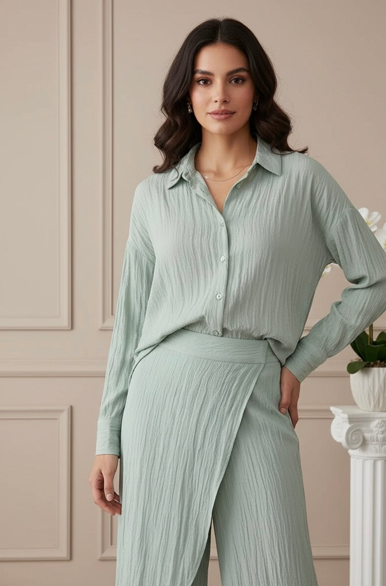 Conjunto Crepe Elegante - Novidade