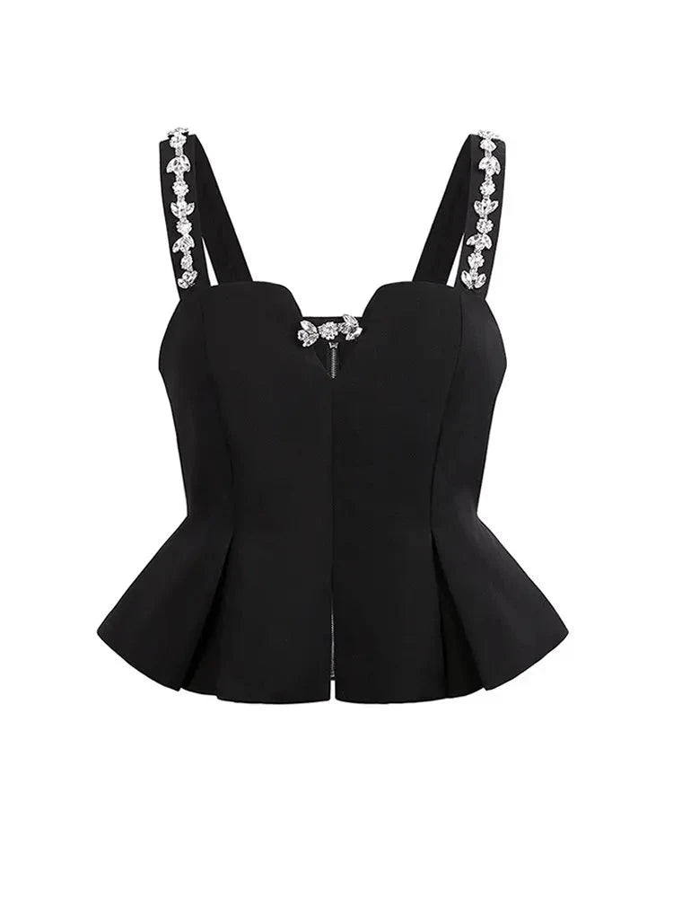 Regata Bordada Com cristais - Novidade