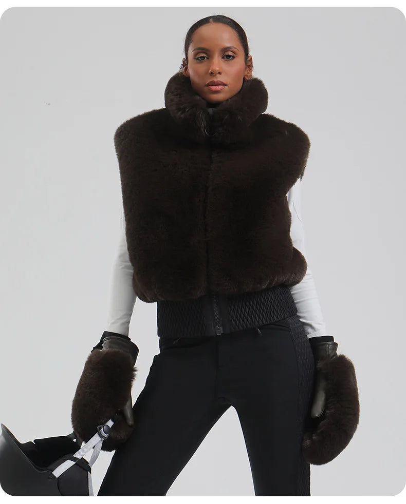 Luvas para Neve com Proteção Térmica e Forro Plush