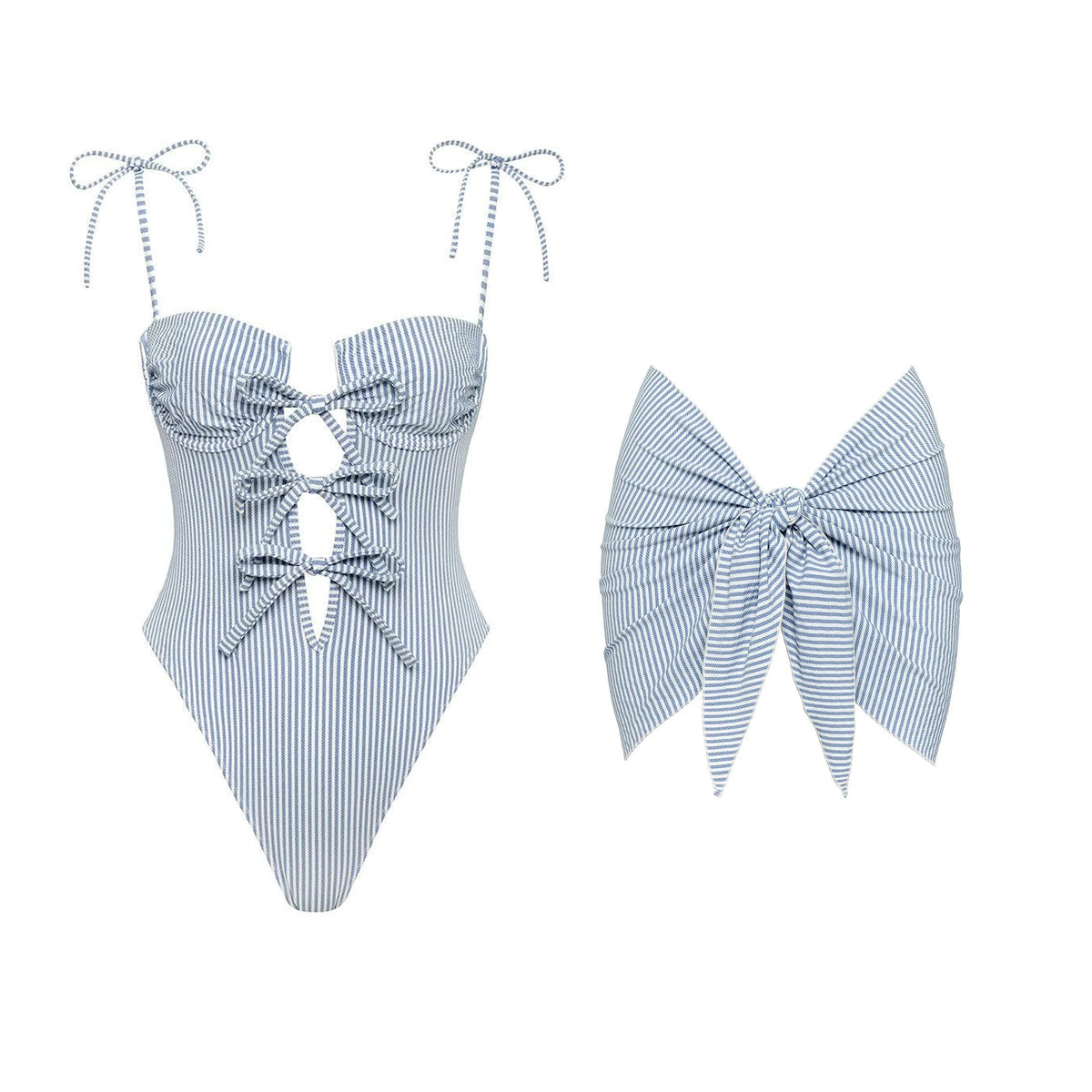 Conjunto Listra com Saída de Praia Transpassada