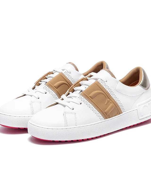 Tênis Feminino Casual Branco com Palmilha Confort – Design Moderno