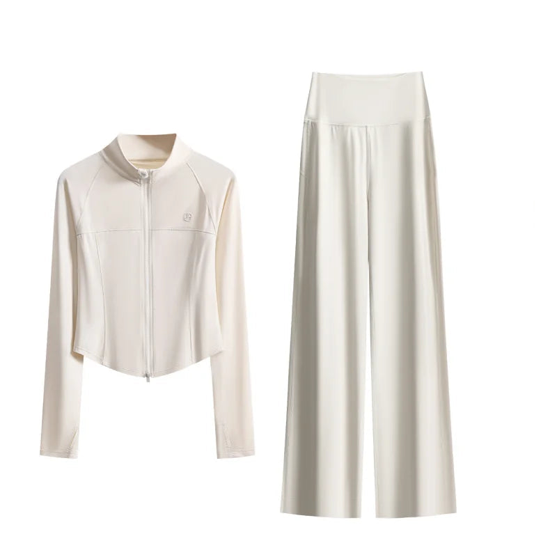 Duo Casual Sofisticado: Conjunto Versátil para Trânsito e Lazer