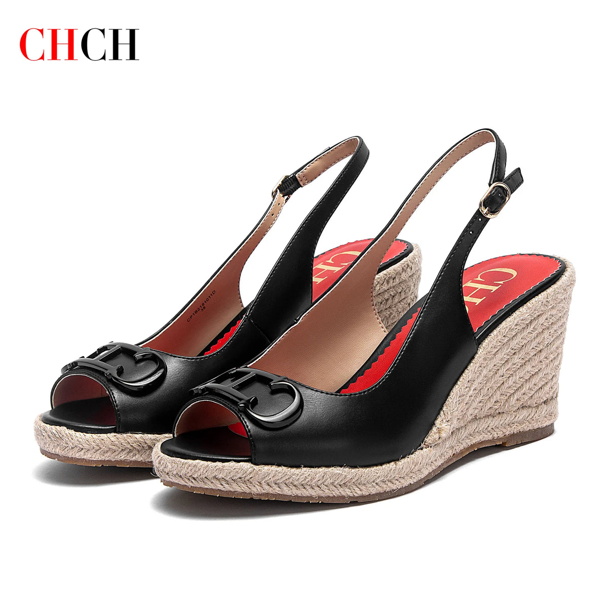 Sandália Feminina CHCH Plataforma – Aberta, Elegante e Confortável