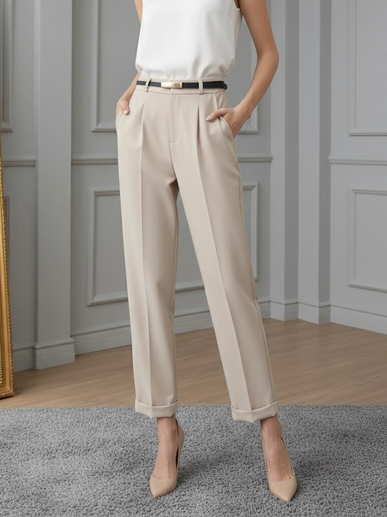 Calça Alfaiataria Com Cinto