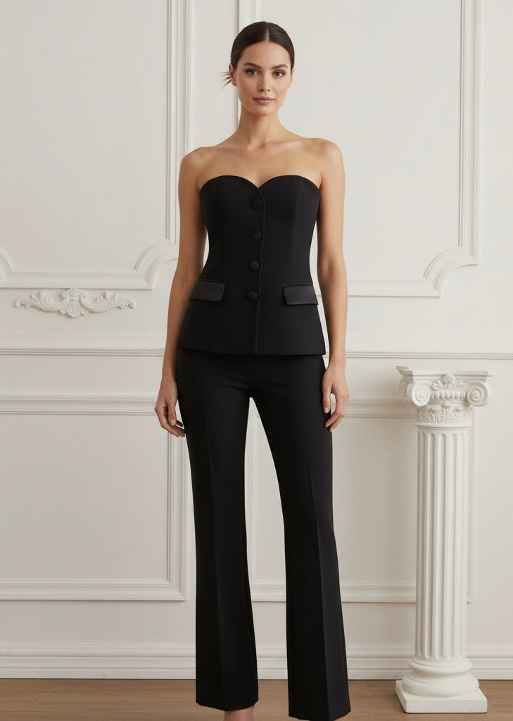 Corset Alfaiataria - Clássico e elegante