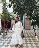 Vestido Lumière – Edição Exclusiva com Renda Bordada