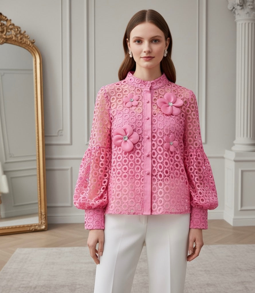 Camisa French Chic – Elegância e Sofisticação