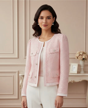 Cardigan com Paetês – Toque Glamouroso e Moderno