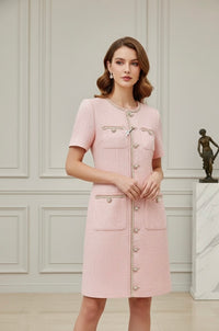 Vestido Luxo TWEED - Novidade