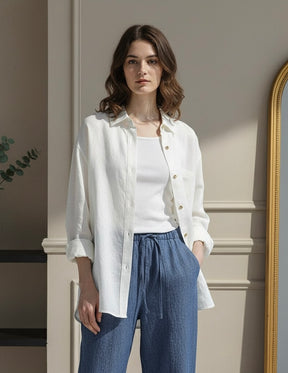 Camisa 100% linho - Novidade