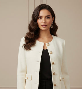 Blazer Casaqueto Tweed - Novidade Sea Dress