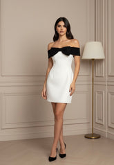 Vestido com Laço Alfaiataria - elegante