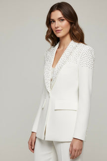 Blazer Alfaiataria Luxo Cristal