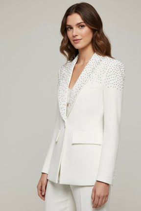 Blazer Alfaiataria Luxo Cristal