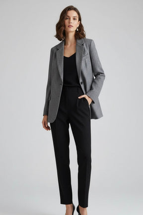 Blazer alongada Alfaiataria - Novidade