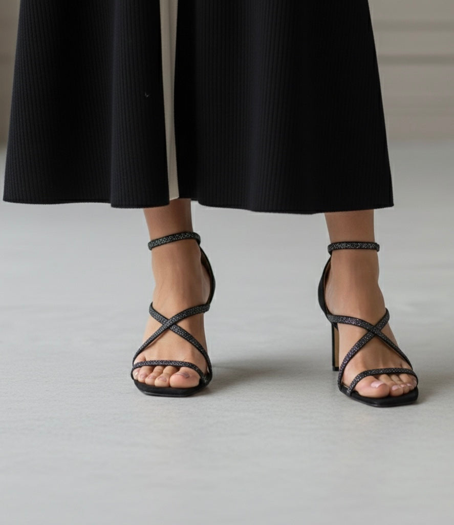 Vestido midi Duo Tricô Novidade