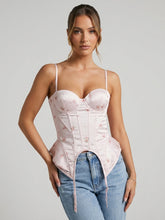 Corset Escultural com Estampa Exclusiva e Ajuste de Cintura