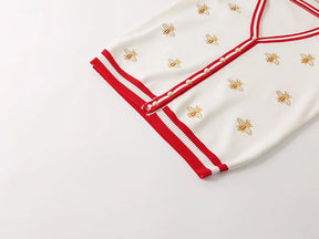 Cardigan Tricô Modal bordado