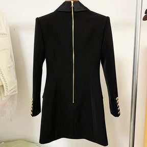 Vestido Blazer Alfaiataria Luxo