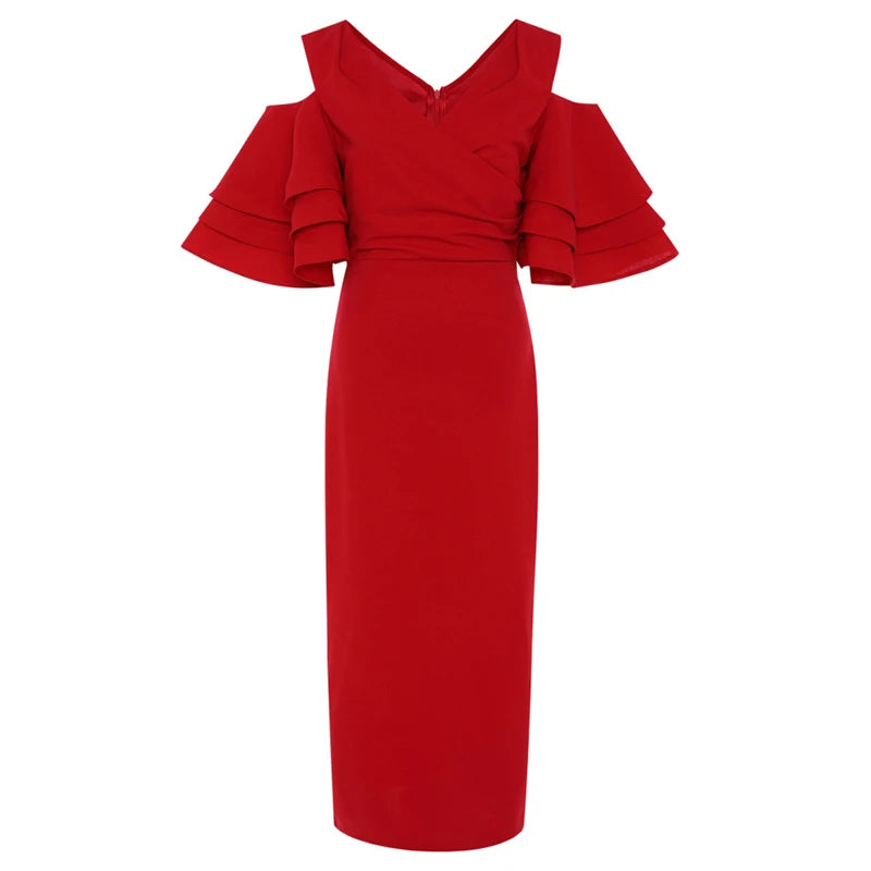 Vestido Midi Alfaiataria - Novidade