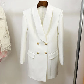 Vestido Blazer Alfaiataria Luxo