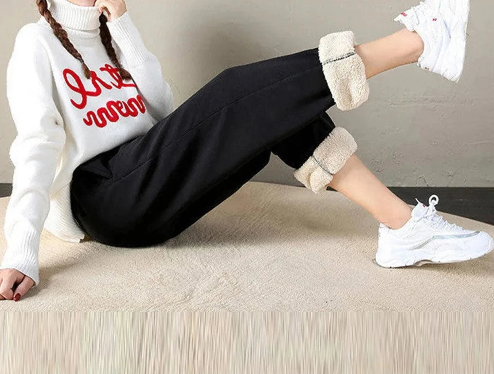 Calça de Moletom Pelúcia - Quentinha