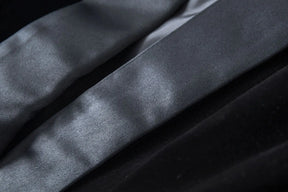 Blazer Veludo Com lapela em Cetim - Luxo