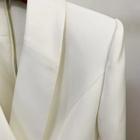 Vestido Blazer Alfaiataria Luxo