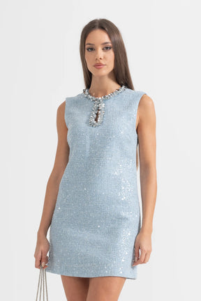 Vestido Luxo Bordado - Novidade