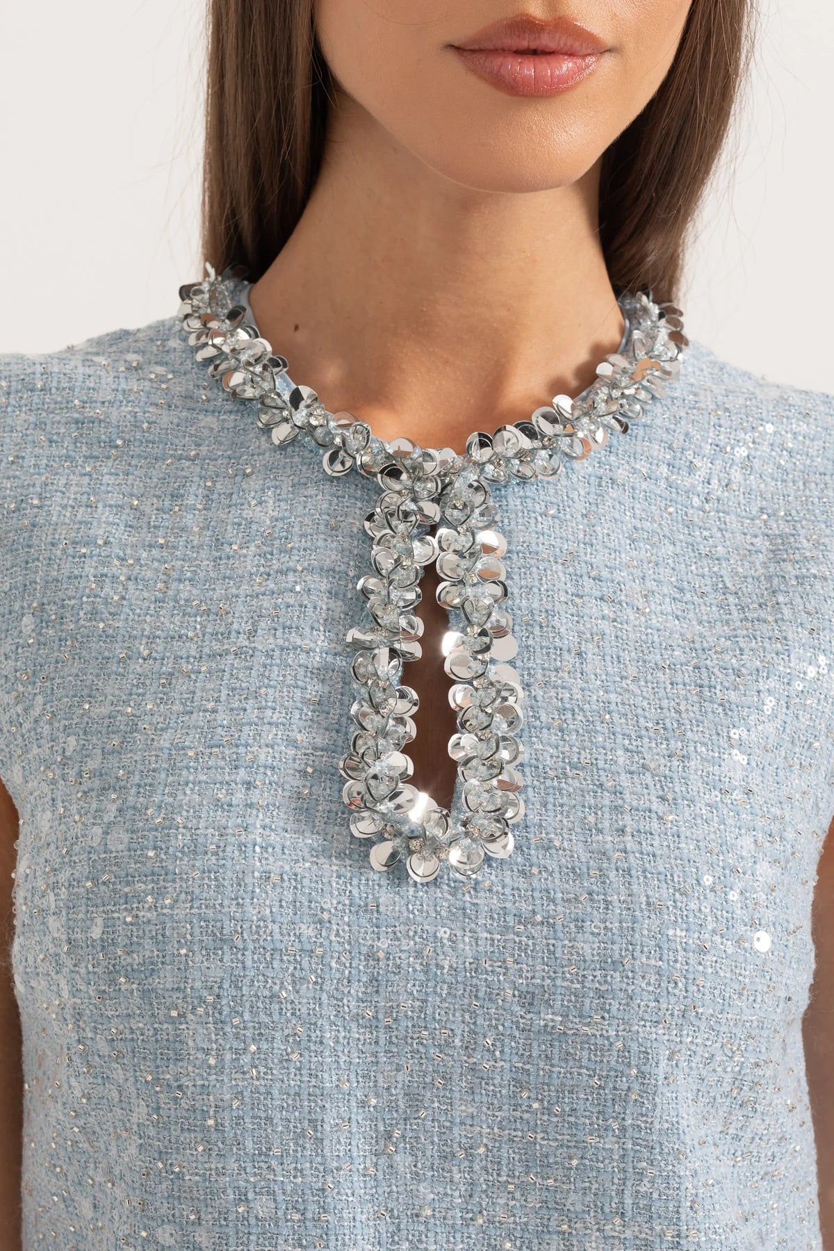 Vestido Luxo Bordado - Novidade