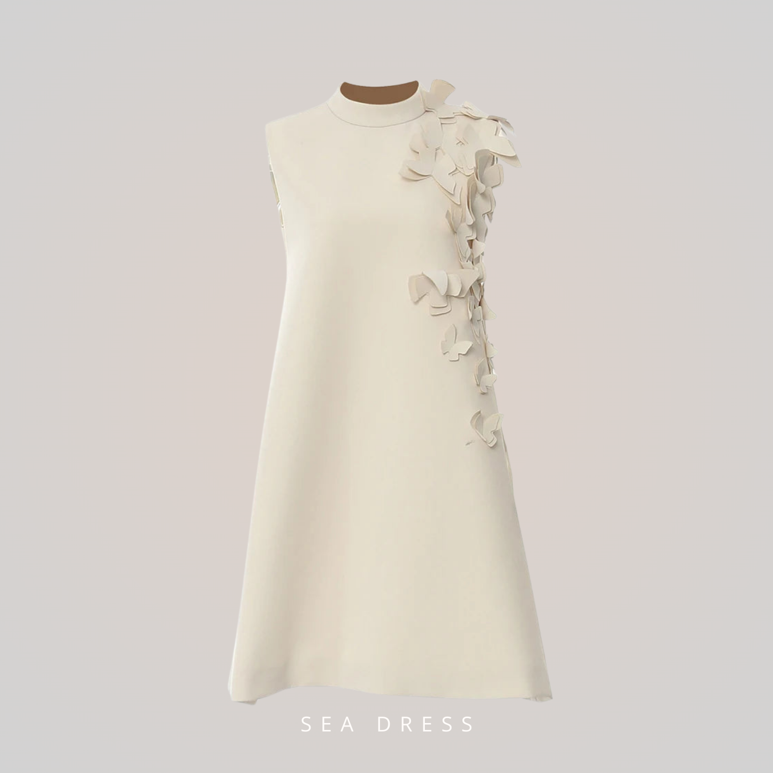 Vestido Alfaiataria com detalhe em flores