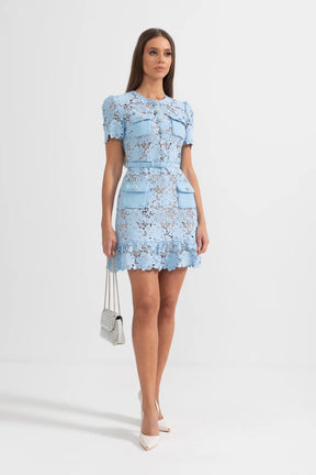 Vestido Renda Luxo - com cinto