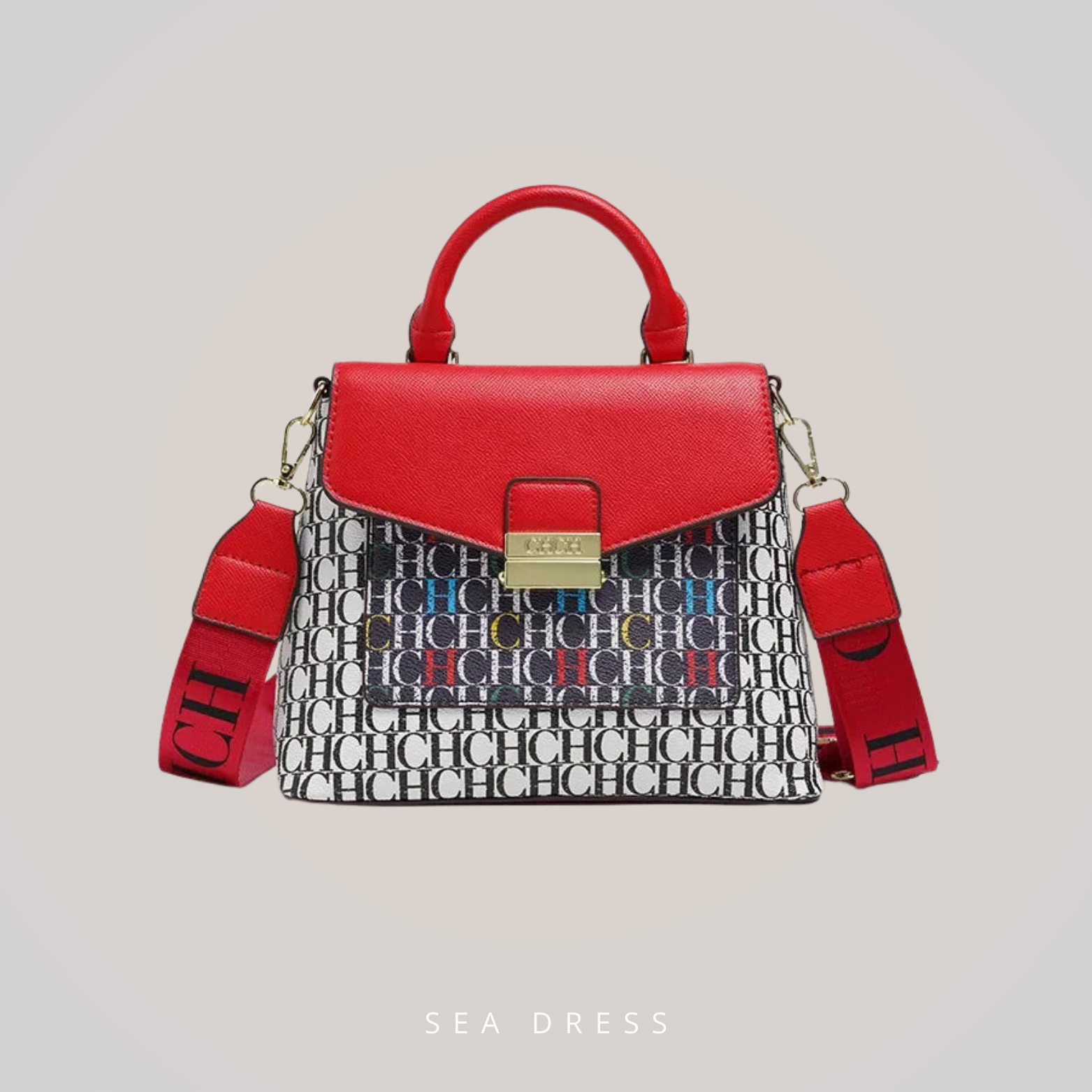 Bolsa Tiracolo CHCH  - Designer Clássico