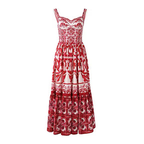 Vestido Estampa Dolce - DG Elegante