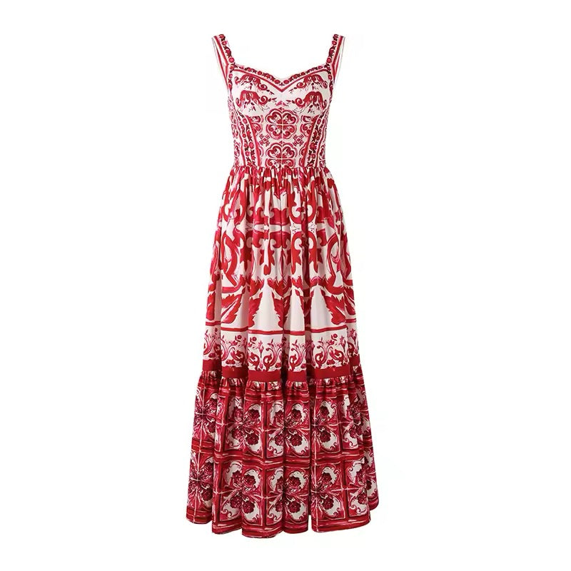Vestido Estampa Dolce - DG Elegante