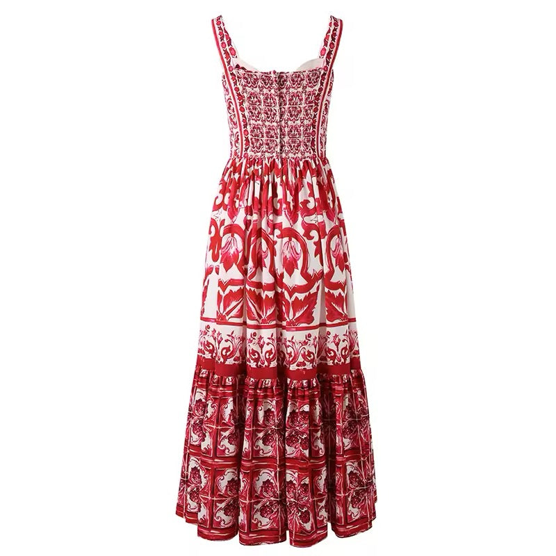 Vestido Estampa Dolce - DG Elegante