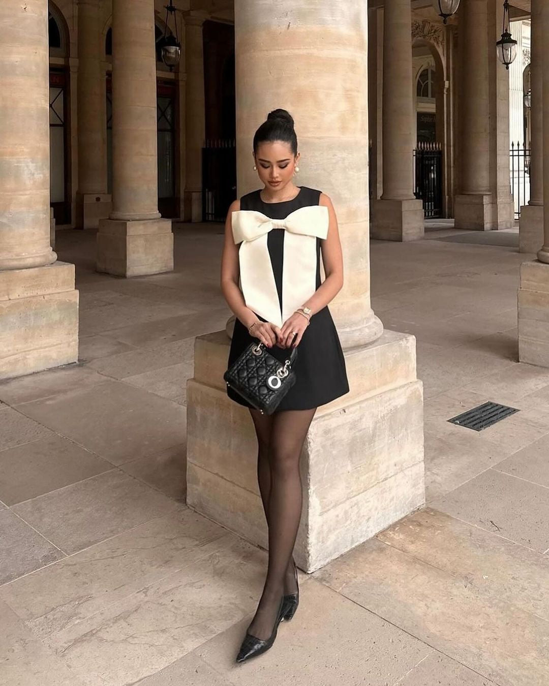 Vestido Laço Alfaiataria - Novidade