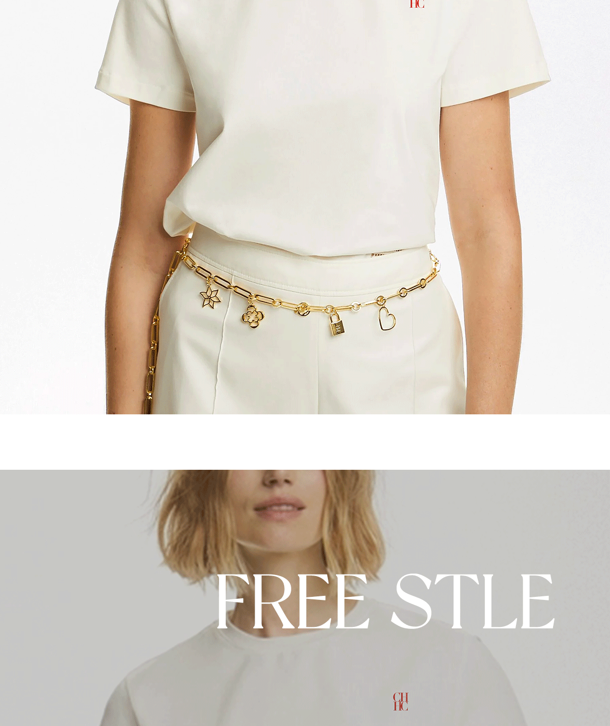 Camiseta algodão CHCH - novidade