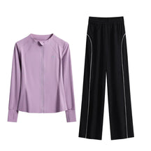 Conjunto Esportivo 2 Peças – Jaqueta de Manga Longa e Calça Pantalona Conforto Total