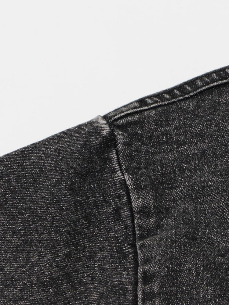 Conjunto Jeans top e saia cargo  - Novidade