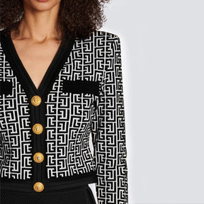 Cardigan Luxo Com monograma