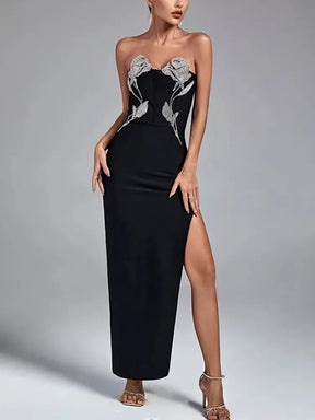 Vestido Bordado á Mão – Estilo e Elegância