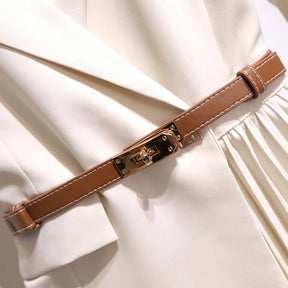 Vestido com saia plissada - Elegante