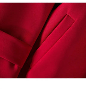 Sobretudo Botão Duplo Com bolsos