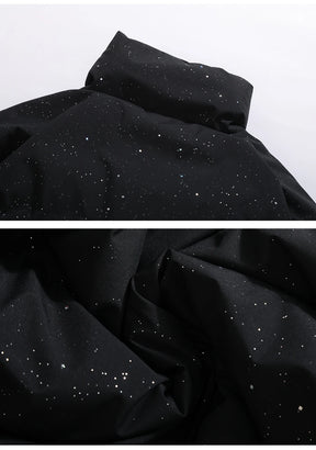Jaqueta Puffer Espessa de Inverno – Design Urbano com Toque Vintage