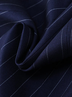 Conjunto Blazer e Calça alfaiataria - risca giz