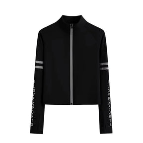 Conjunto 2 Peças – Jaqueta de Manga Longa e Calça Jogger Ajustada